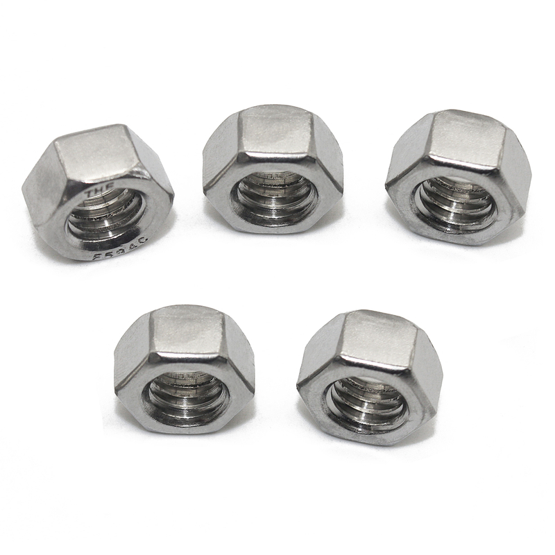 ISO 4032/UNI 5588 Stainless Steel A2 A4 Ss304 Ss316 Hex Head Nut Hex Bolts And Nuts