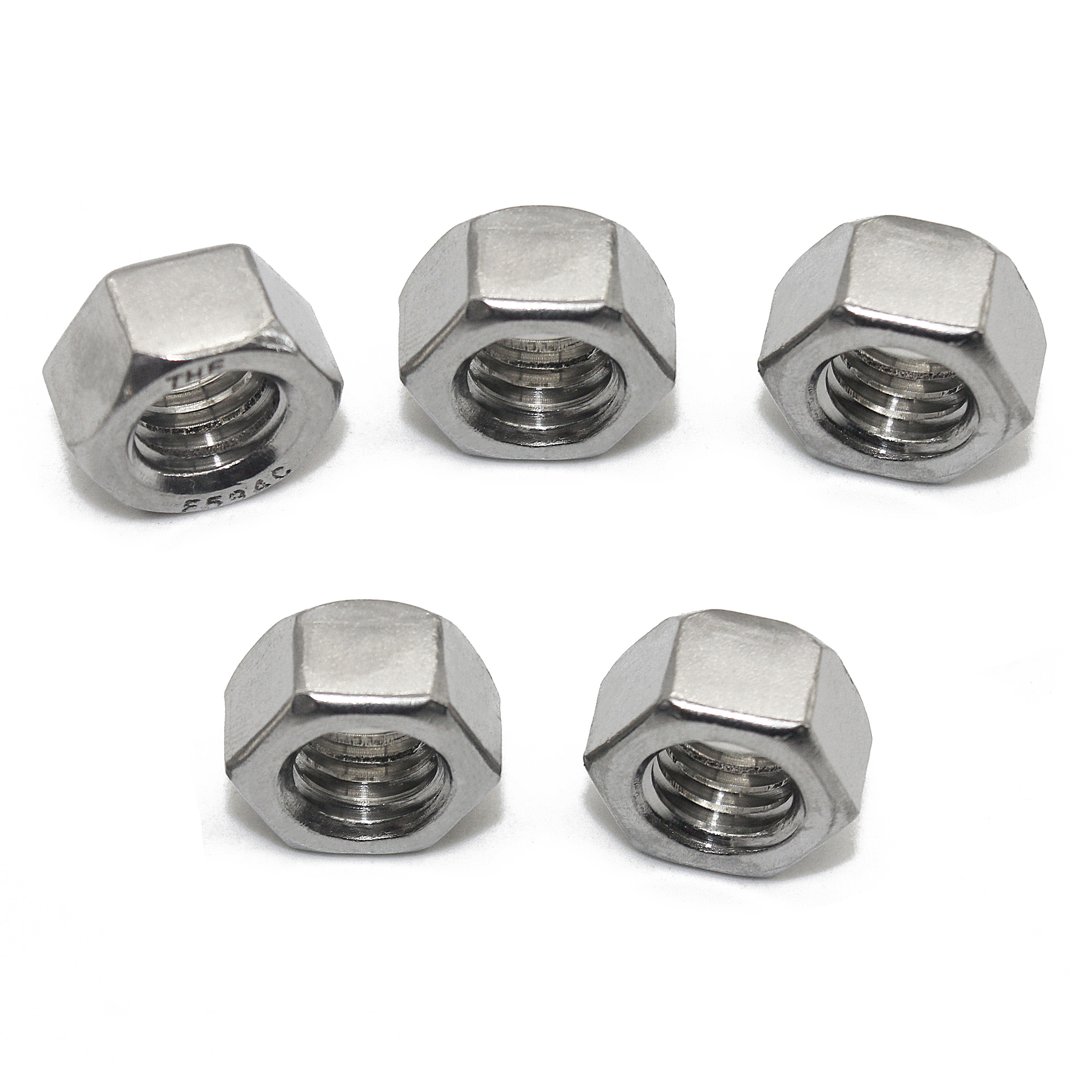 A2 Stainless Steel Flange Nuts to Fit Metric Bolts &Screw M3,M4,M5,M6,M8,M10,M12
