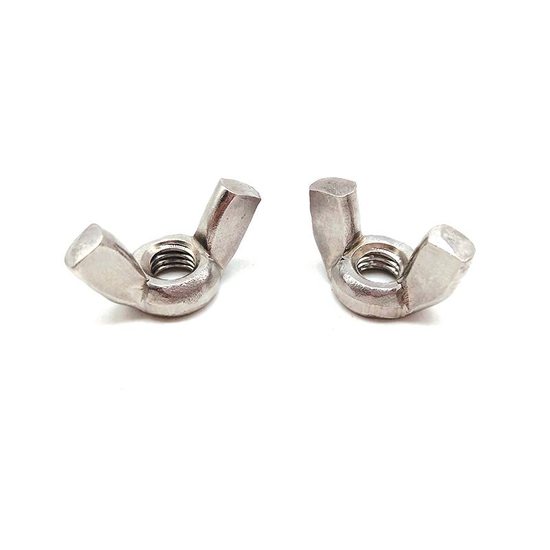 Standard Type DIN314 Stainless Steel Pressing China Factory Wing Nut with Edged Wings