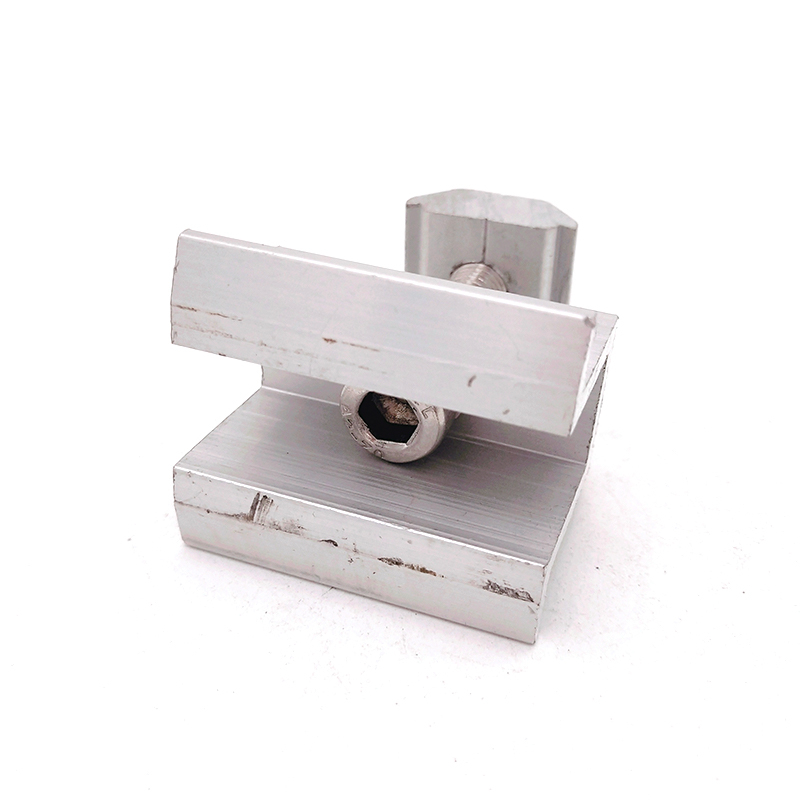 Anodized Aluminum Solar Metal Tin Roof Mount Seam/Rail/Bracke/Tripod/ Middle Side Mid And End Clamp for Framed Solar Panel