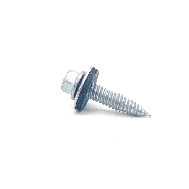 Hot Rust Treasure Stainless Steel Mechanical Zinc Plating Solar System Bi-Metal Screws with EPDM Washer 