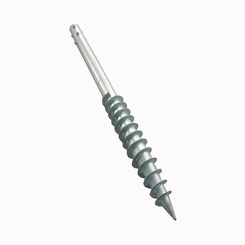 HDG Helical Piles Solar Energy System Ground Screw Anchors Ground Screw Pile