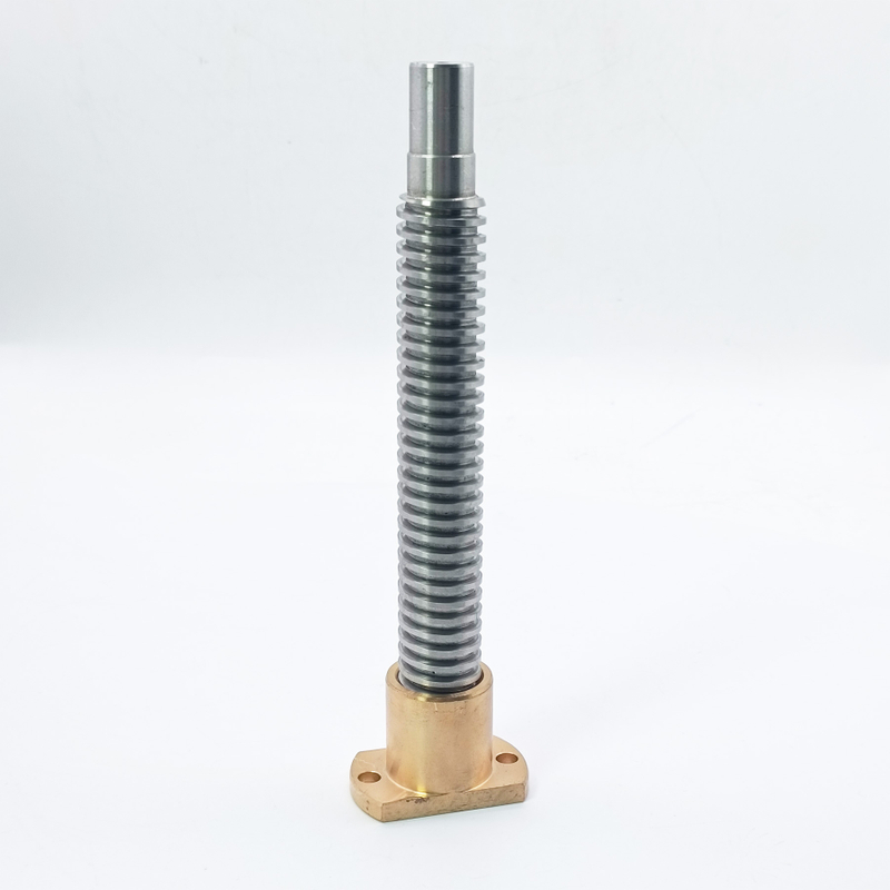 Trapezoidal Full Threaded Rods Acem Thread Lead Screw With Brass Nut