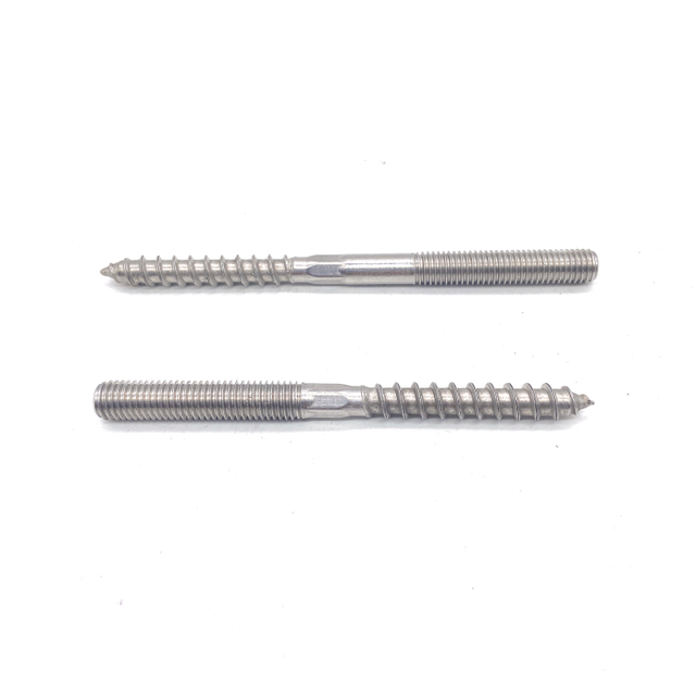 SS304 SS316 Double Threaded Hanger Bolts