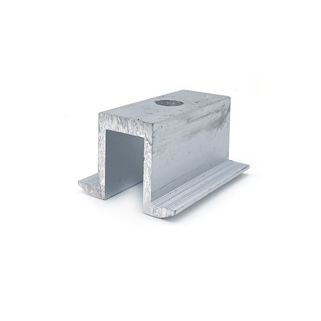 China Factory Wholesale Aluminum Mid Clamp for Solar Panel