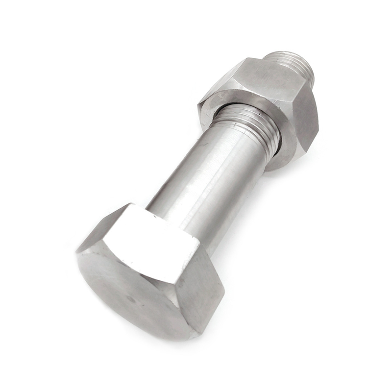 Stainless Steel ANSI/ASME A490M Half-thread Heavy Hexagon Bolt with Nut