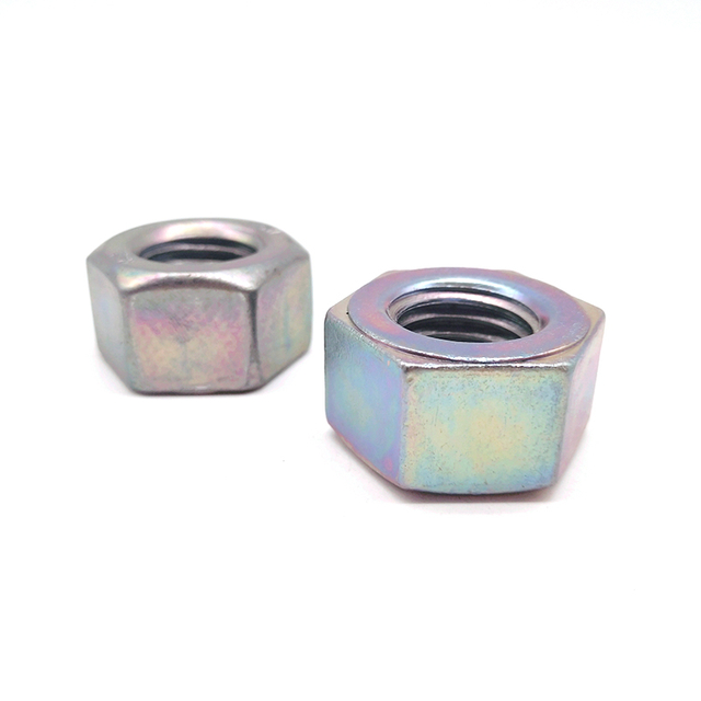 M3 M4 M5 M6 M8 M10 M12 High Quality Zinc-nickel Alloys Hexagon Nuts