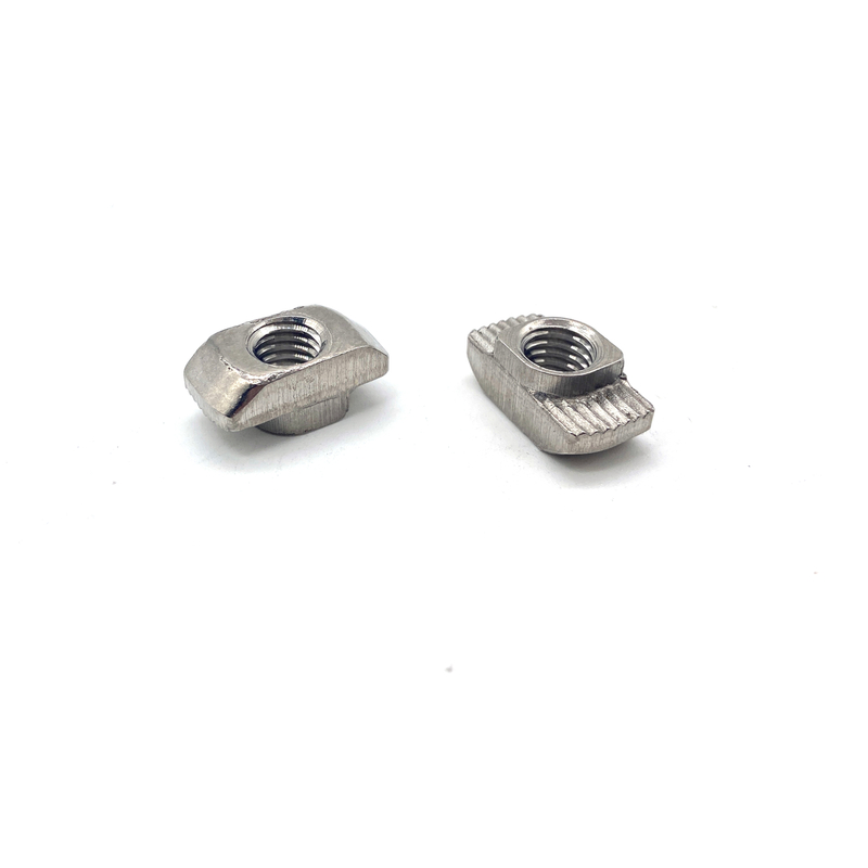 Stainless Steel Sliding T Slot Hammer Head Nut For 20/30/40/45 Series Aluminum Profile