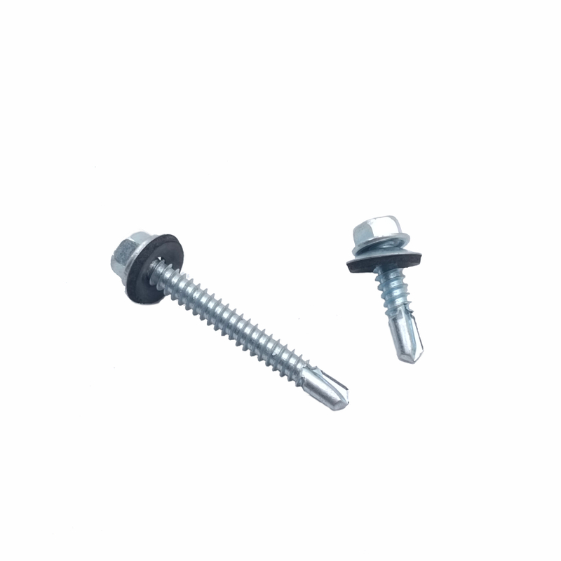 Stainless Steel 304+410 Compound Hex Head Composite Self Drilling Bi-Metallic Screw