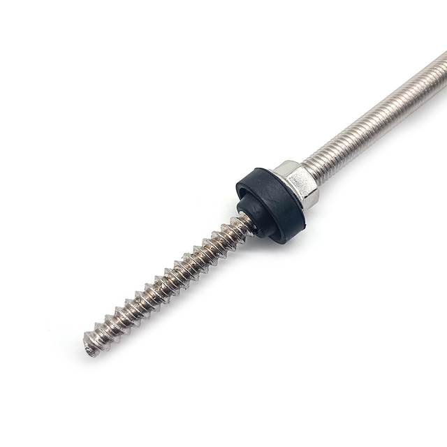  Hot Sales Photovoltaic Stainless Steel 304 Solar Hanger Bolt for Brazil