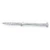 Hot Dip Galvanised Flange Head Ground Screw Anchors with Large Spiral Blades