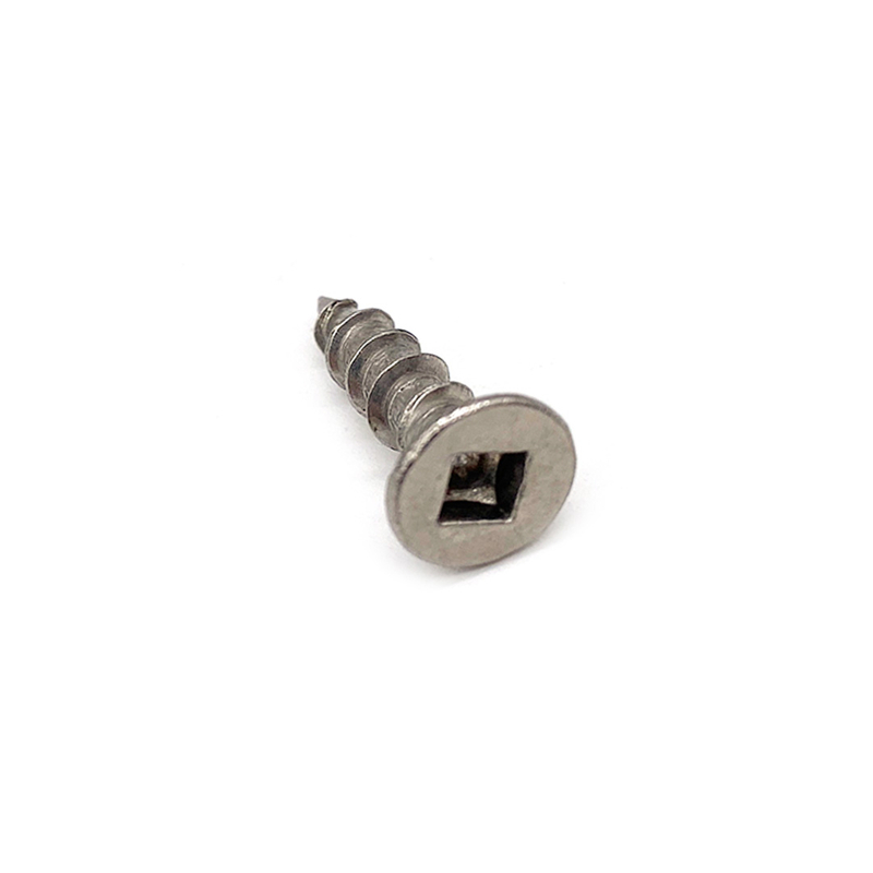 Stainless Steel 304 316 Square Recessed Countersunk Head Self Tapping Screws