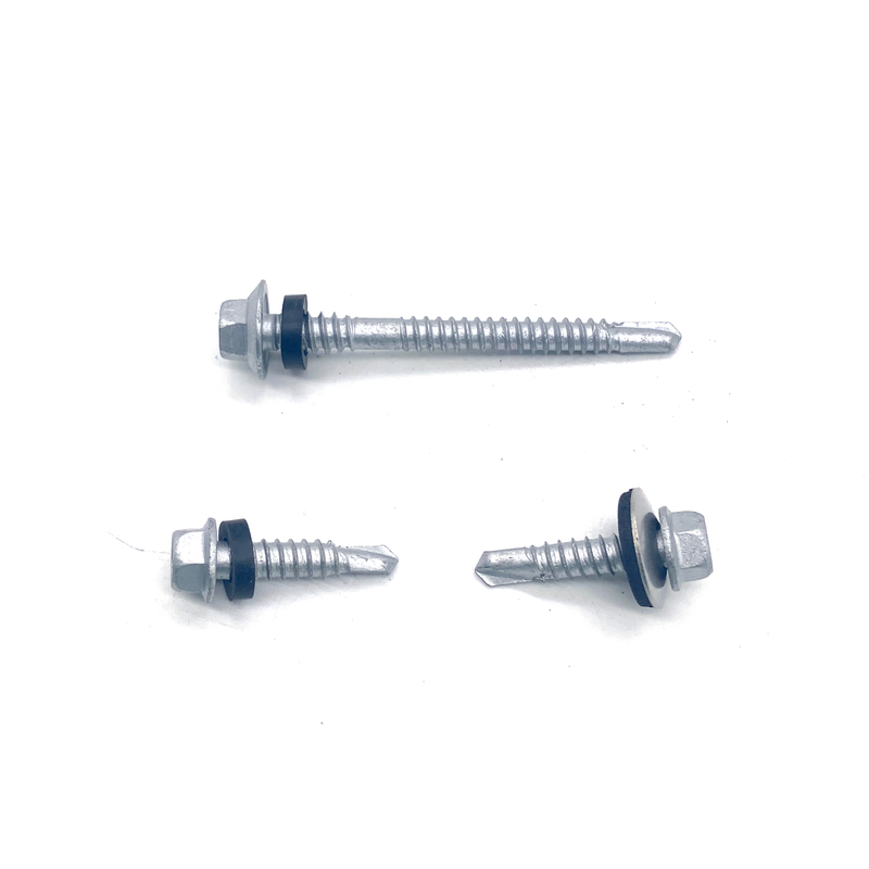 Hex Flange Head Ruspert Self Drilling Bi-metal Screw with EPDM Washer