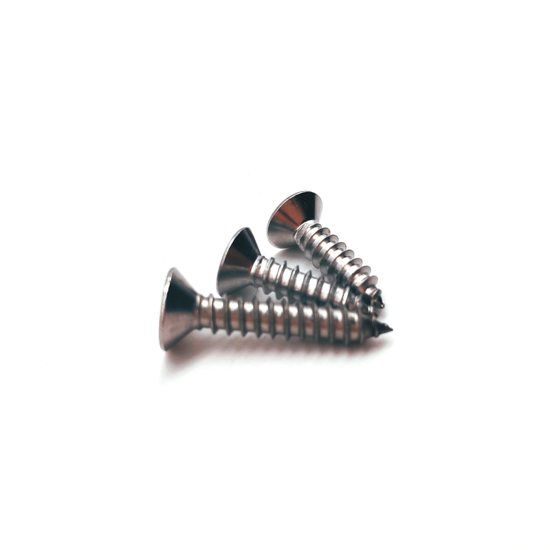  ANSI/ASME B 18.6.5M Stainless Steel Cross Recessed Slotted Countersunk Head Tapping Screw 