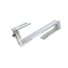 Aluminium Solar Mount System Customized Anodized Roof Clamp for Solar System