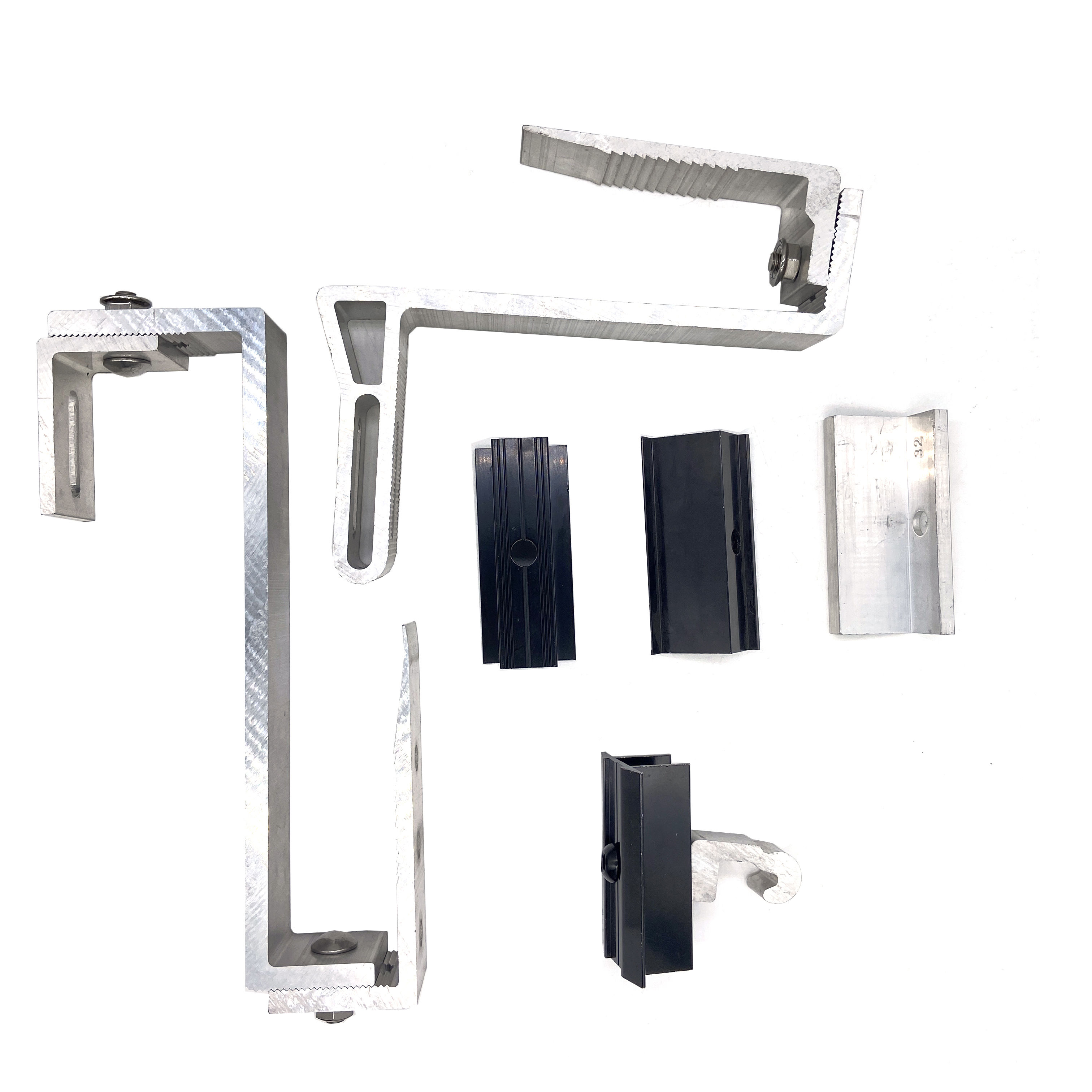 PV Panel Mounting Metal Roof System Standing Seam Roof Hook Clamp/Aluminum Solar Clamp