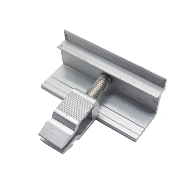 Aluminum Solar End Clamp for Roof Solar Panel Mounting System