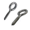 China Supplier M4 M5 Small Stainless Steel Eyelets Screw Hooks Self Tapping Lag Eye Screw