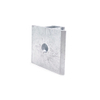 Solar AL6005/AL6063 PV Panel Mounting Metal Roof System Roof Hook Mid Clamp