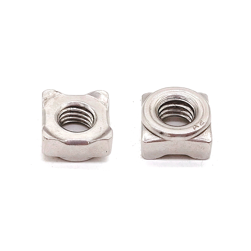 High Quality Custom Stainless Steel DIN928B A2-70 SS304 316 Square Weld Nuts