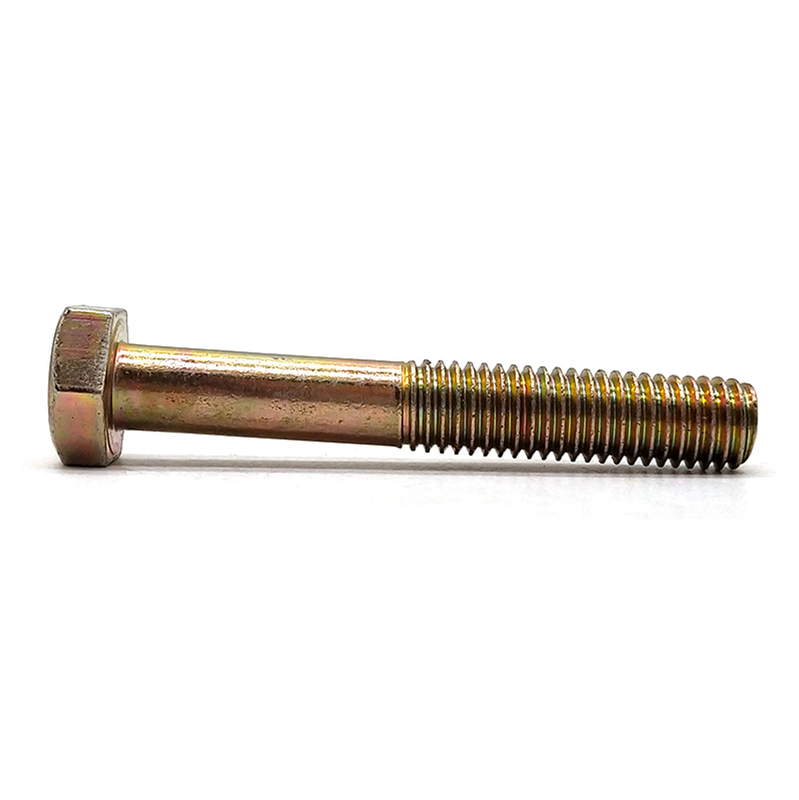 DIN931 Steel Color Zinc Plated Half Threaded Hex Head Bolts