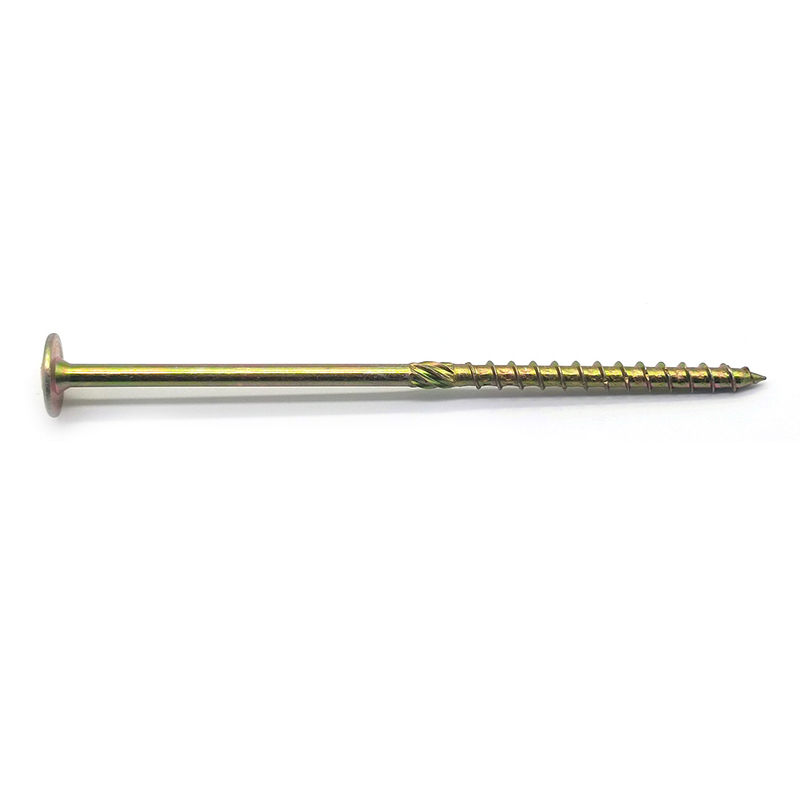 200/240mm Yellow Zinc High Quality Torx Pan Head Cutting Tail Self Tapping Screw