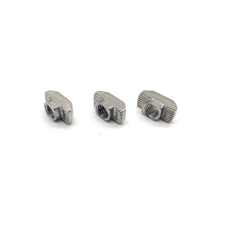 Stainless Steel Sliding T Slot Hammer Head Nut For 20/30/40/45 Series Aluminum Profile