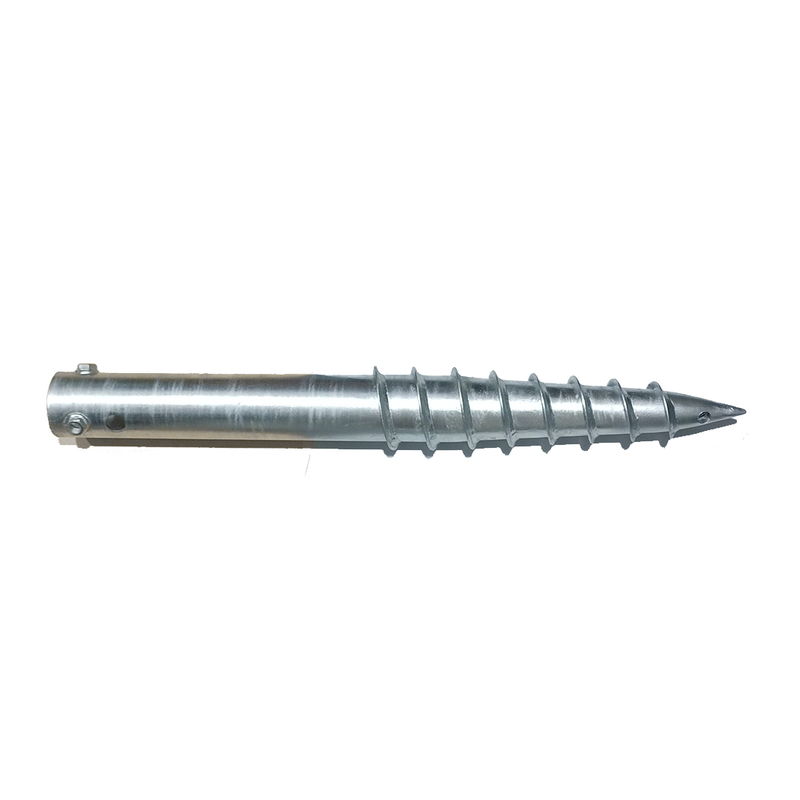 Q235B Q355B HDG N Series Ground Screw Foundation Piles 