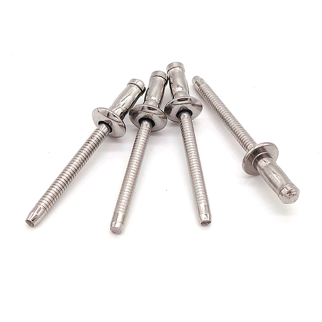 Stainless Steel / Stainless Steel Hem-Luk Blind Rivet for Solar System