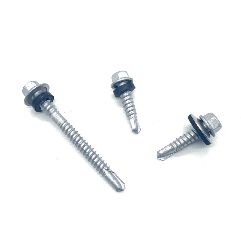 Hex Flange Head Ruspert Self Drilling Bi-metal Screw with EPDM Washer