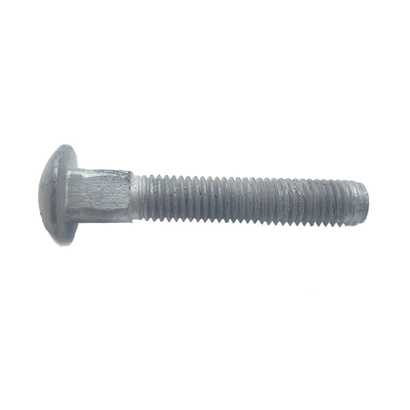 Carbon Steel A2-70 Coach Bolt Mushroom Round Head With Square Neck Bolts