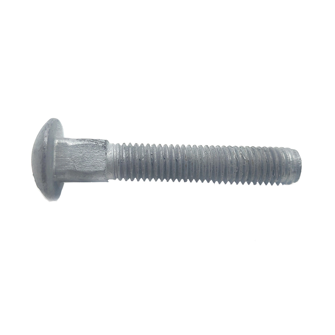Carbon Steel A2-70 Coach Bolt Mushroom Round Head With Square Neck Bolts