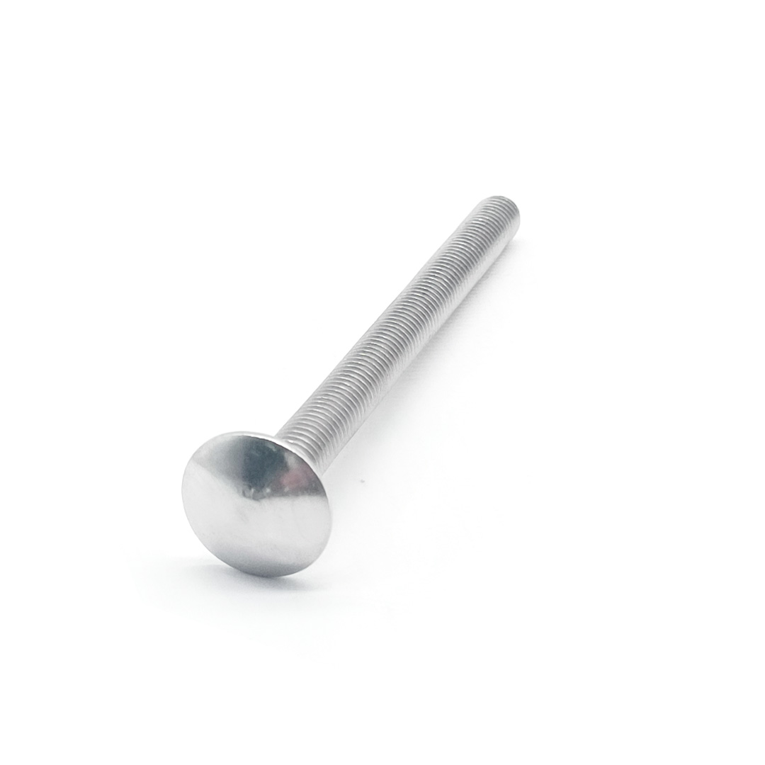 Stainless Steel 304 316 M8x100mm Round Head Long Coach Bolts with Square Neck