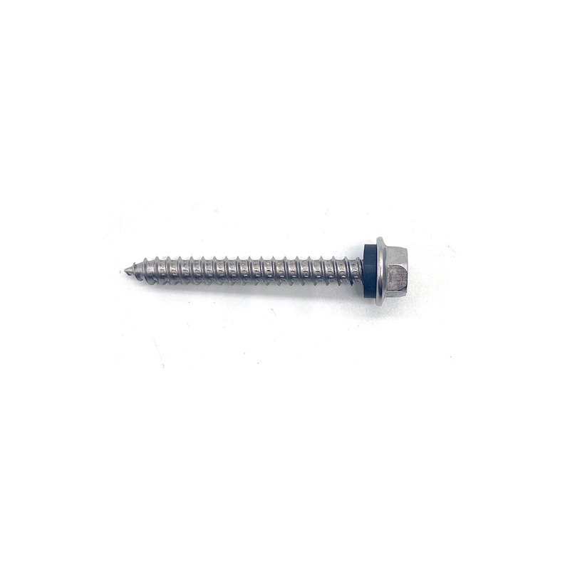 Hex Flange Head Stainless Steel Self Tapping Screw with EPDM Washer