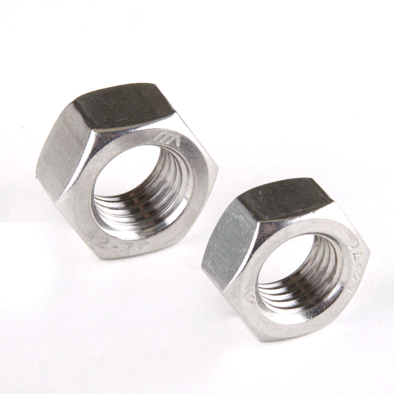 Stainless Steel Ss304 Ss201M2 M8 A194 Bolts And Nuts M45 Fasteners Hex Nut 