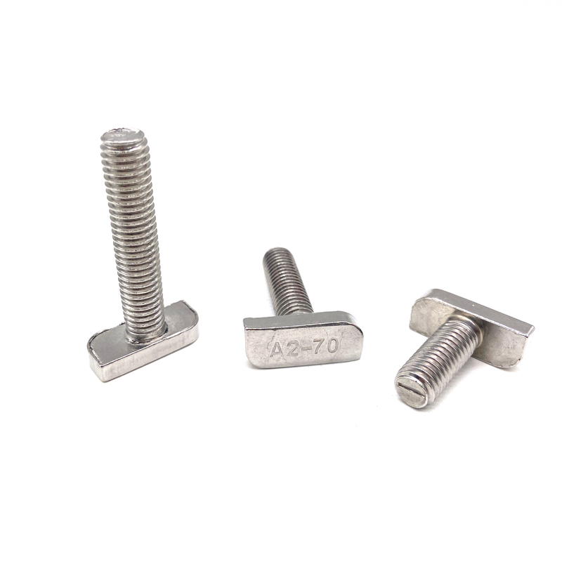 M4 Steel And Bolt Fastener Stainless Steel 304 316 T-Bolt