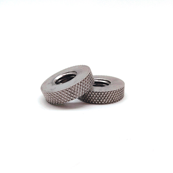 Wholesales Oem Custom M3-M10 304 Stainless Steel Round Head Flat Head Knurled Thumb Nut