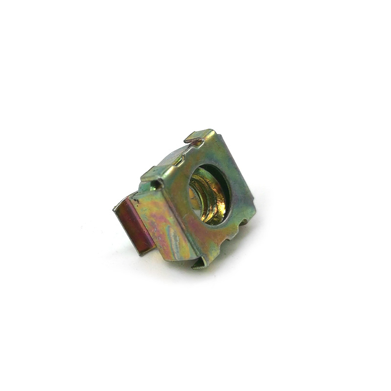 China M5 M6 Carbon Steel Yellow Zinc Plated Square Lock Cage Nut 