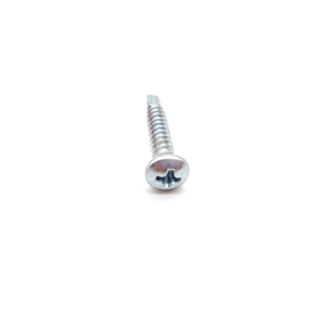 Carbon Steel A2 Zinc Plating Cross Recessed Pan Head Drilling Screws with Wood Thread