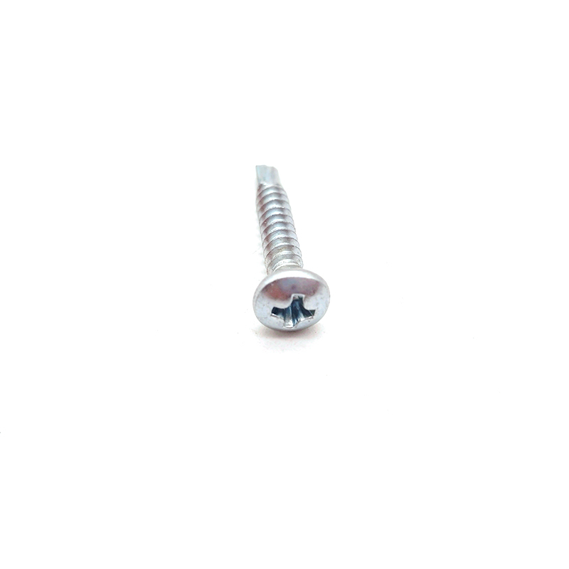 Carbon Steel A2 Zinc Plating Cross Recessed Pan Head Drilling Screws with Wood Thread