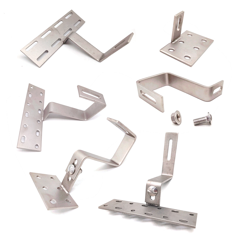 Stainless Steel Adjustable Solar Tile Roof Hook in Solar Panel Mounting Brackets