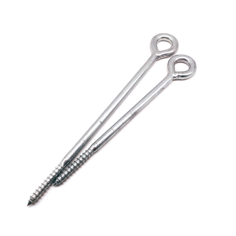 Long Stainless Steel 304 316 Hooks Self Tapping Eye Screw
