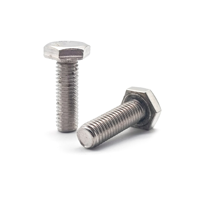 DIN933 A2-70 SS201 M8x25 Stainless Steel Full Threaded Hex Head Bolts