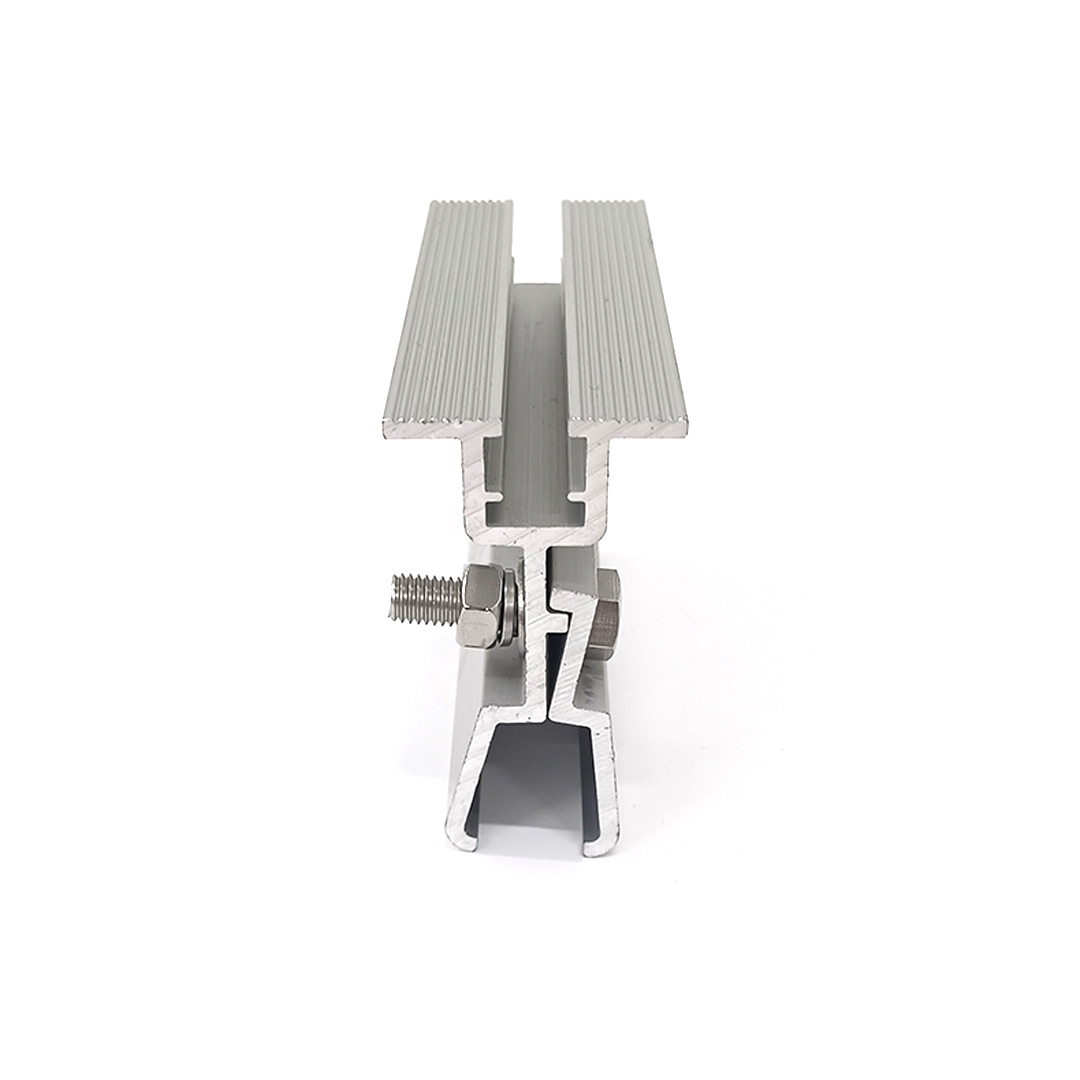 Solar Panel Klip Lok Aluminum Clamp for Solar Mounting System