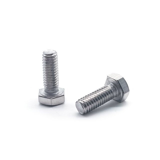 Stainless Steel 304 DIN933 M6x16mm A2-70 Hex Head Bolts