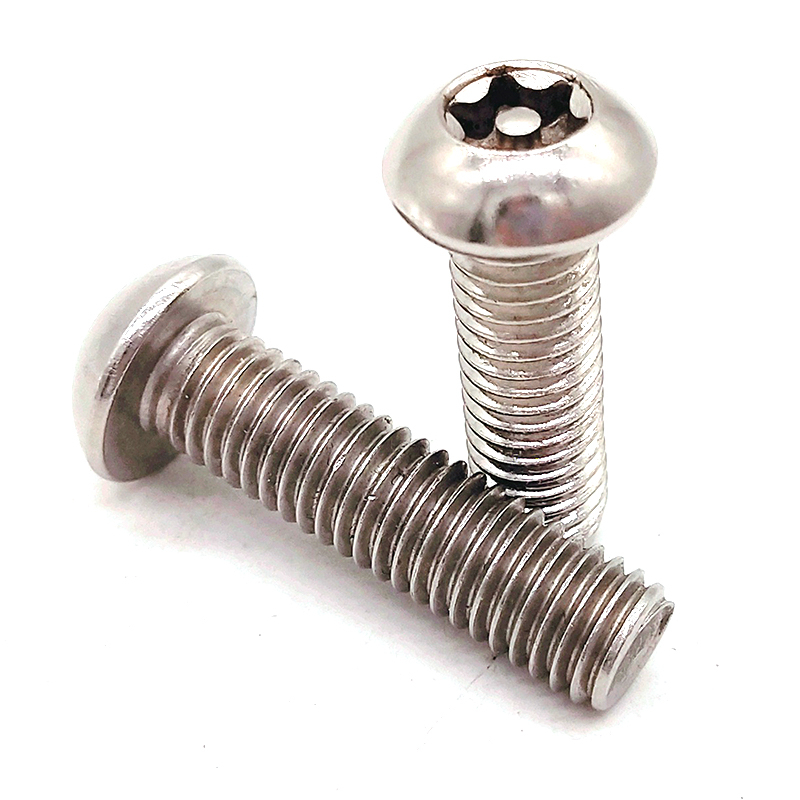 SS304 All Size Torx Round Button Head Machine Screw ASME/ANSI B18.6.3