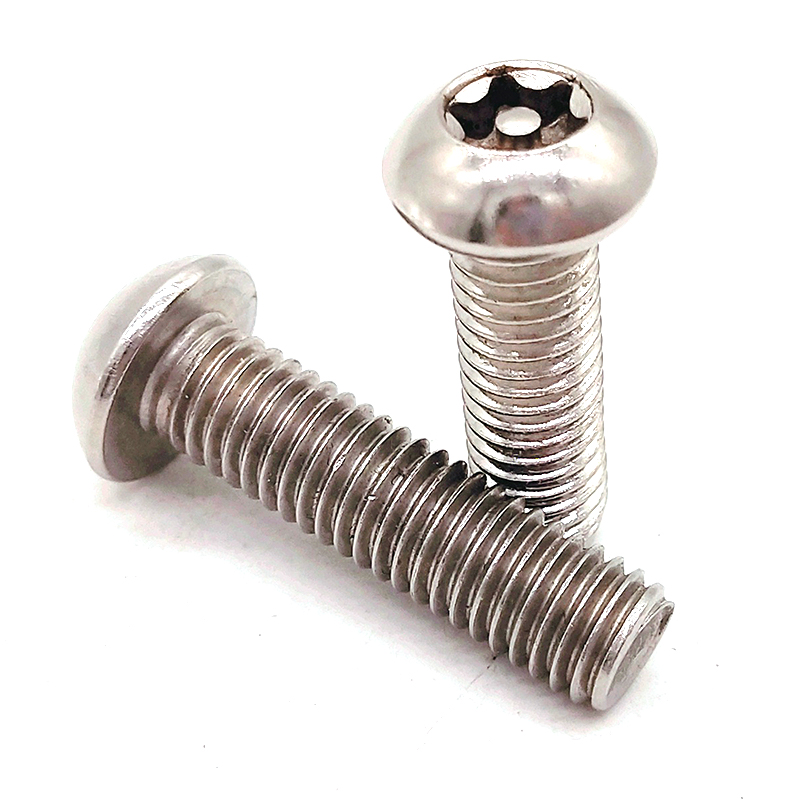 SS304 All Size Torx Round Button Head Machine Screw ASME/ANSI B18.6.3