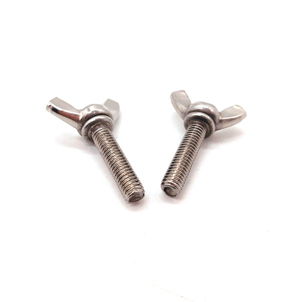 China Factory Stainless Steel 304 316 Wing Machine Bolt Screws