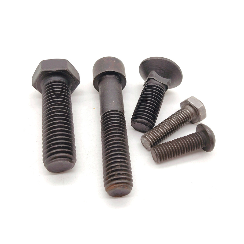 Carbon Steel Black DIN933 Grade10.9 Full Thread Hex Bolt 