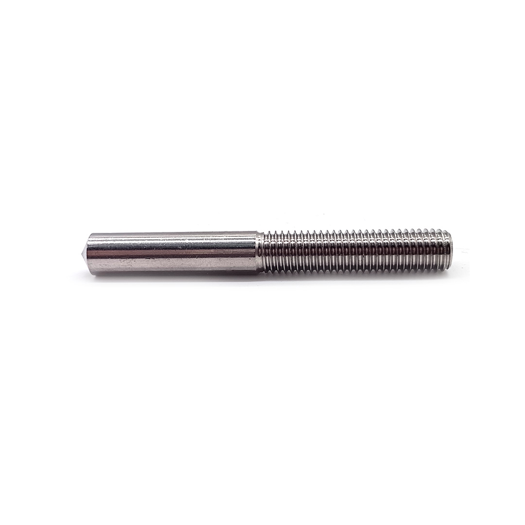 China Stainless Steel Customized Half Threaded Rod Stud Bolts